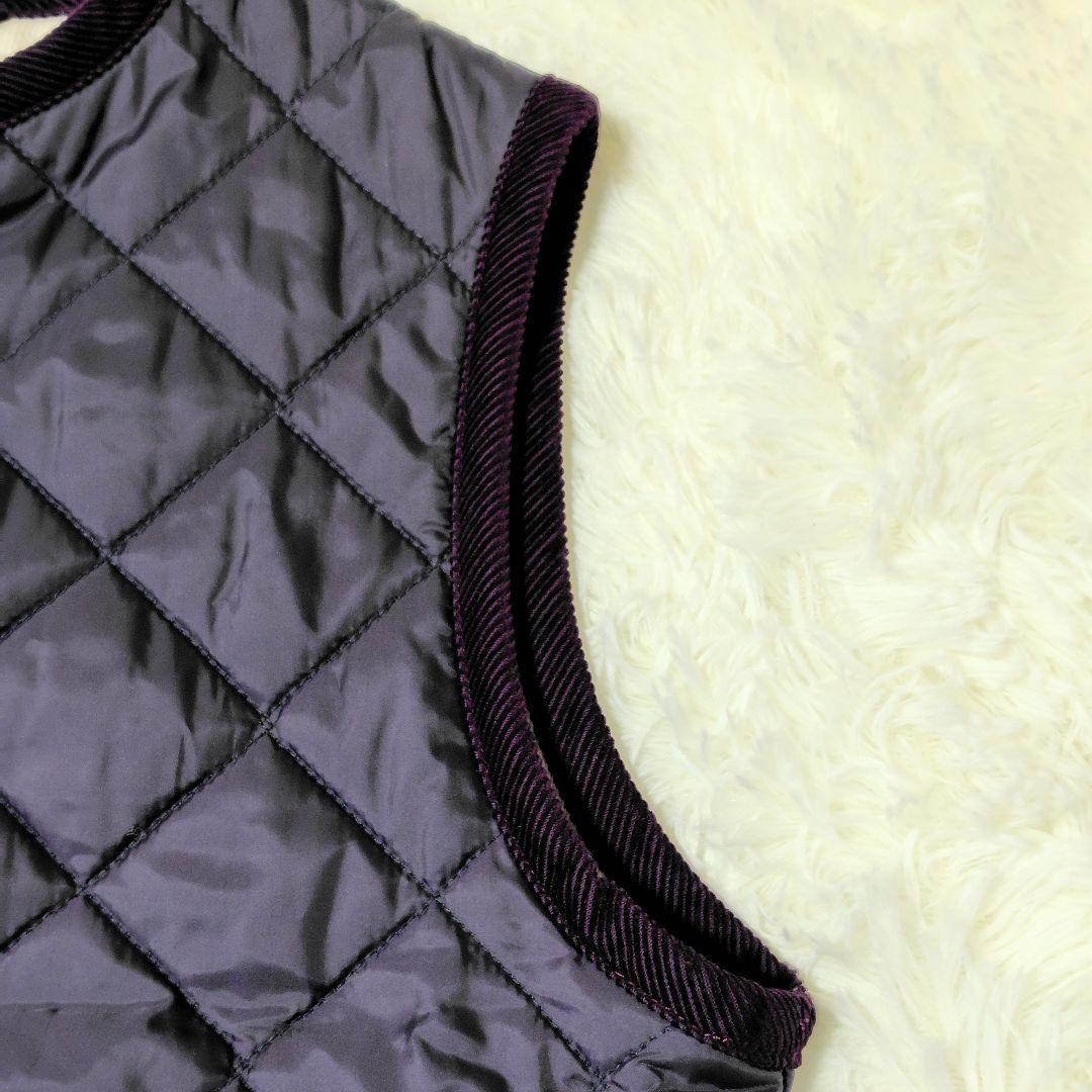 【美品】ラベンハム コクーン ソーンハム キルティングベスト ジレ レディースＭ