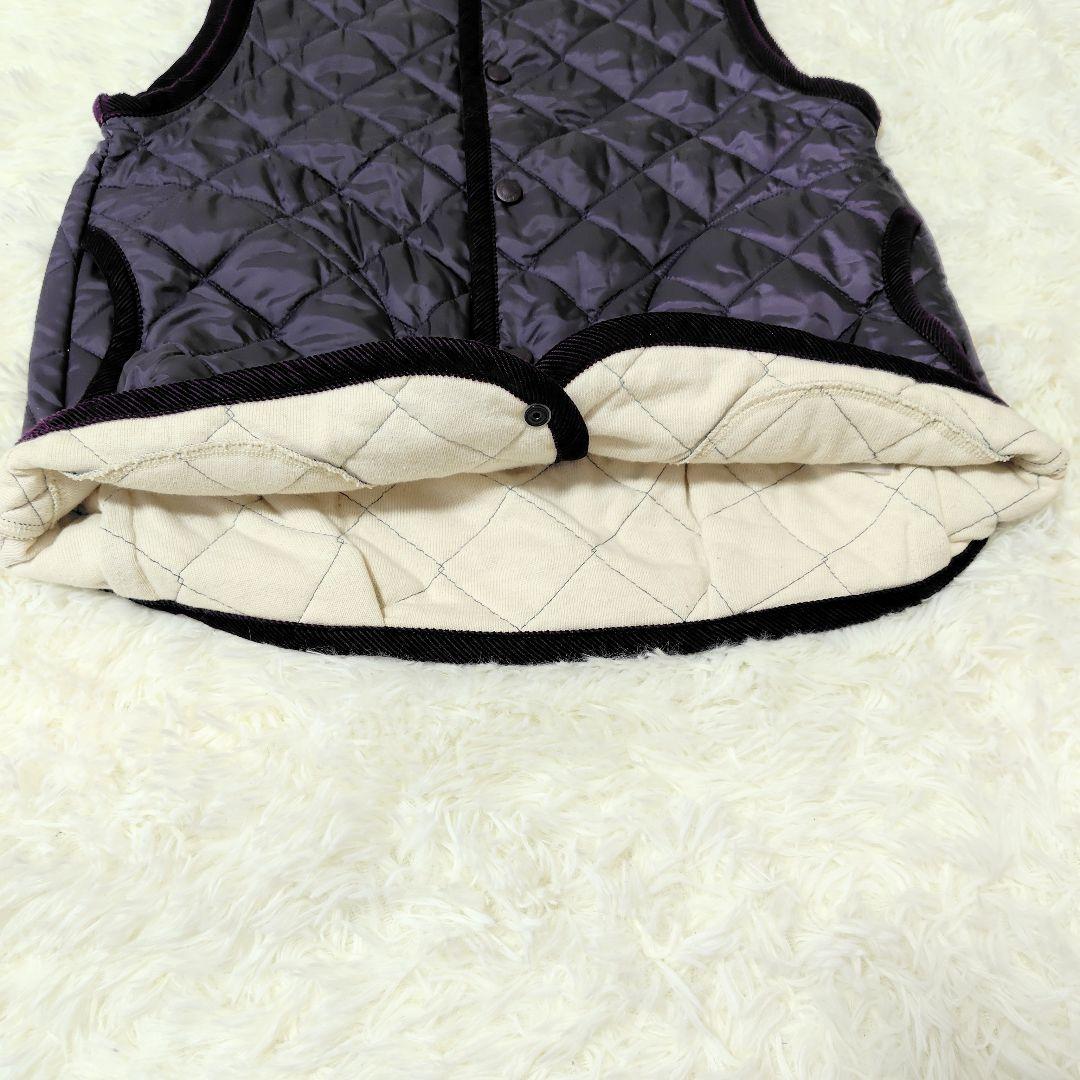 【美品】ラベンハム コクーン ソーンハム キルティングベスト ジレ レディースＭ