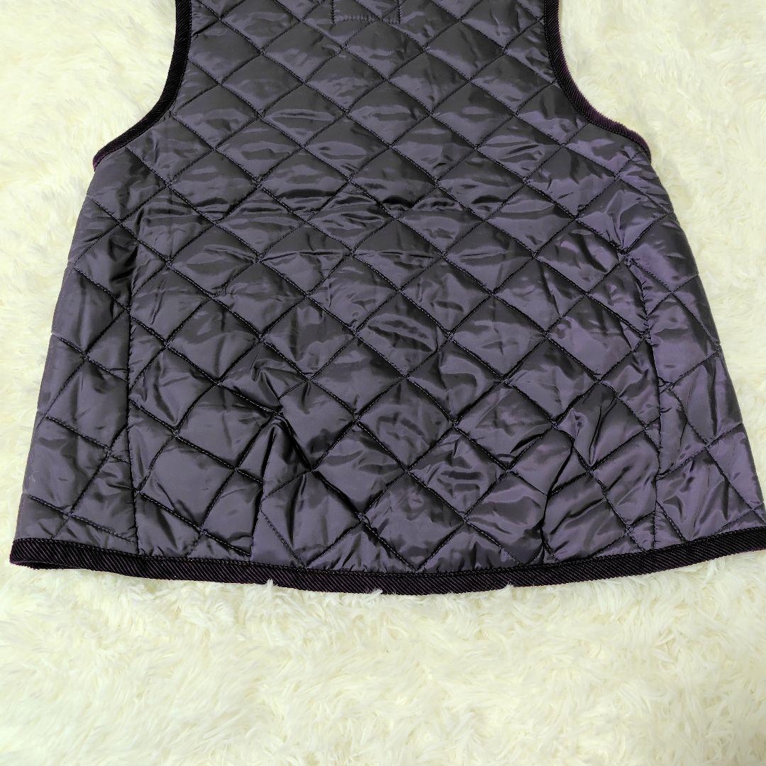 【美品】ラベンハム コクーン ソーンハム キルティングベスト ジレ レディースＭ