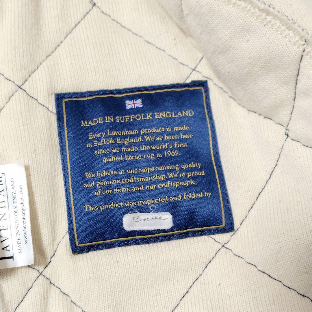 【美品】ラベンハム コクーン ソーンハム キルティングベスト ジレ レディースＭ