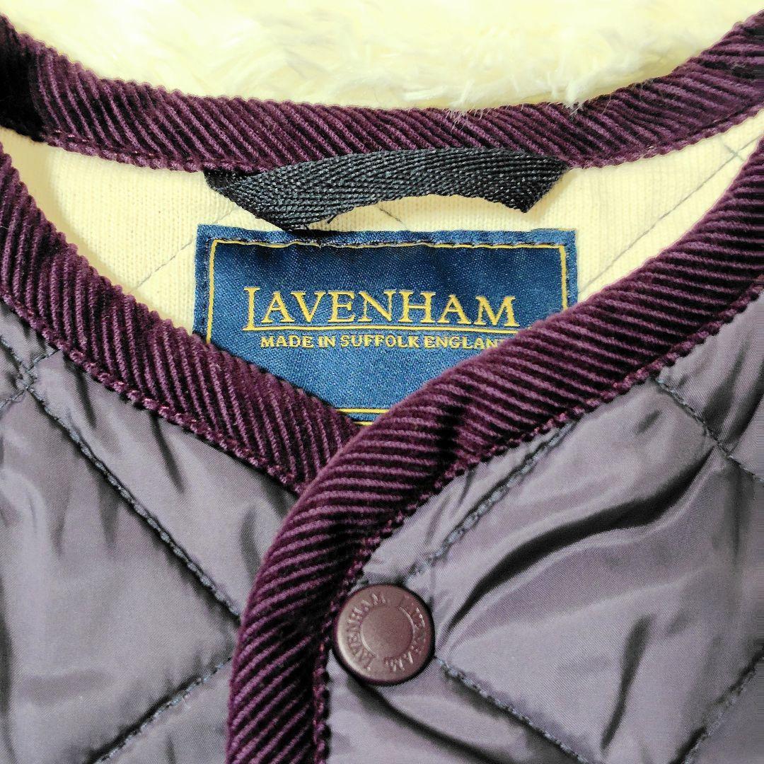 【美品】ラベンハム コクーン ソーンハム キルティングベスト ジレ レディースＭ