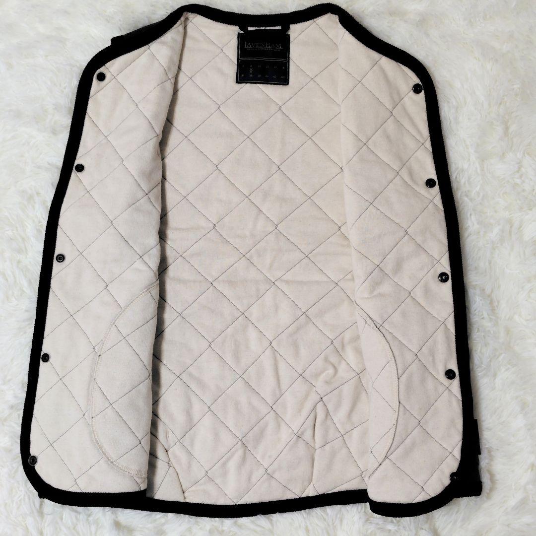 【美品】ラベンハム コクーン ソーンハム キルティングベスト ジレ レディースＭ