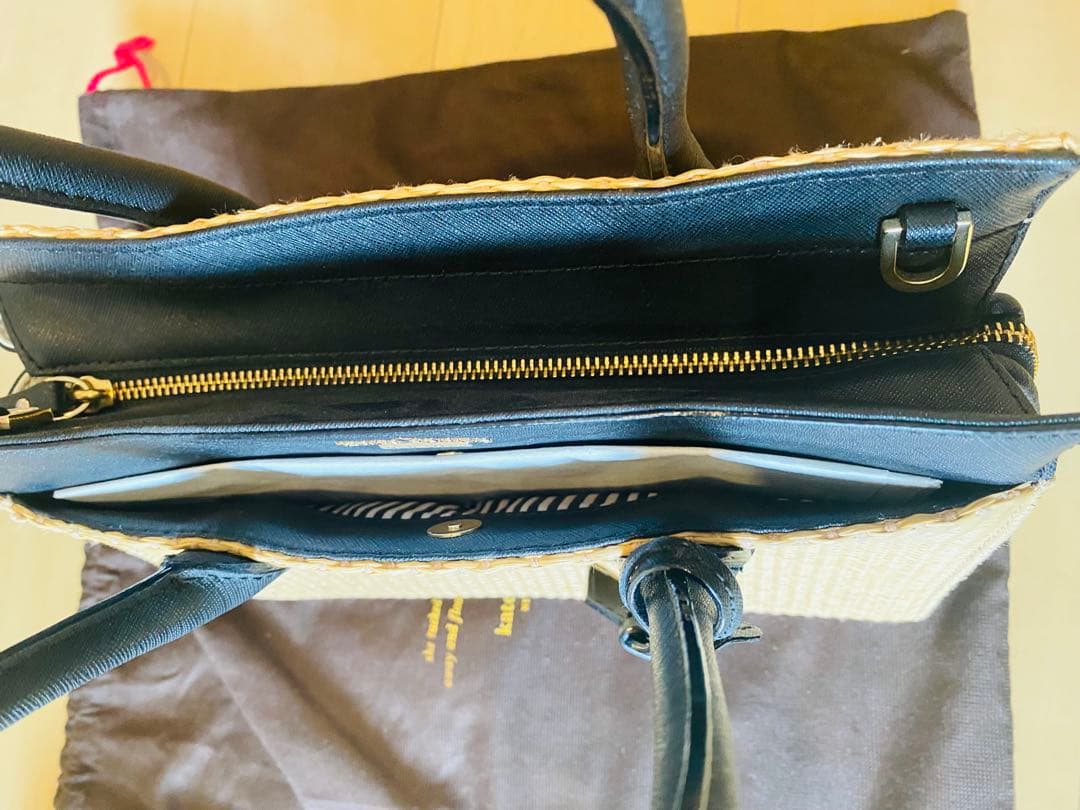 近日破棄　Kate Spade Newyork かごバッグ