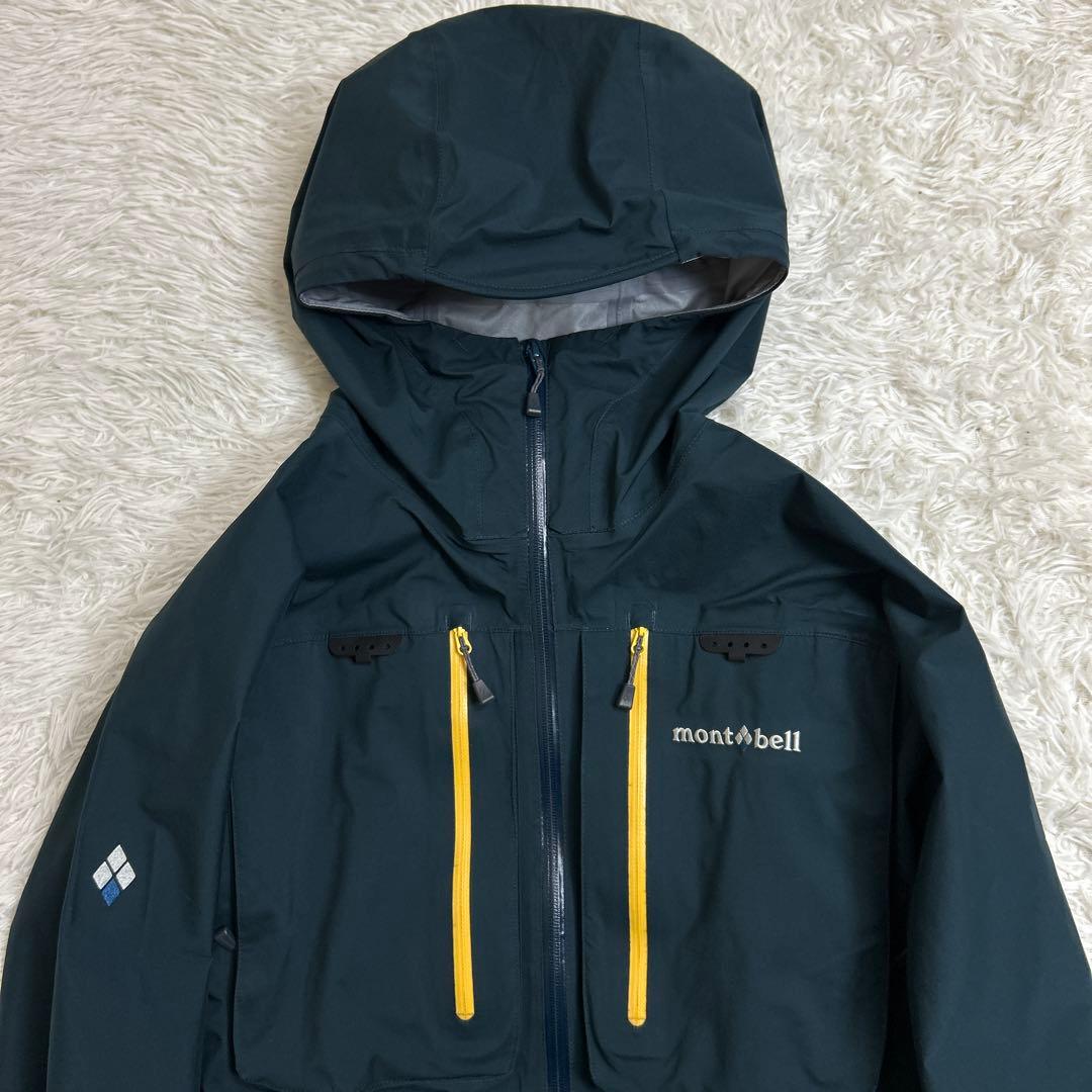 モンベル　mont-bell ウェイディングレインジャケット　size M