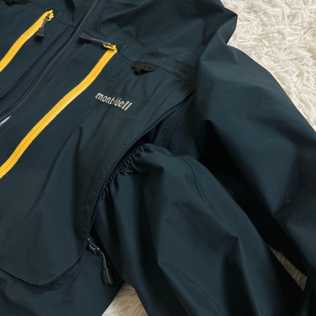 モンベル　mont-bell ウェイディングレインジャケット　size M