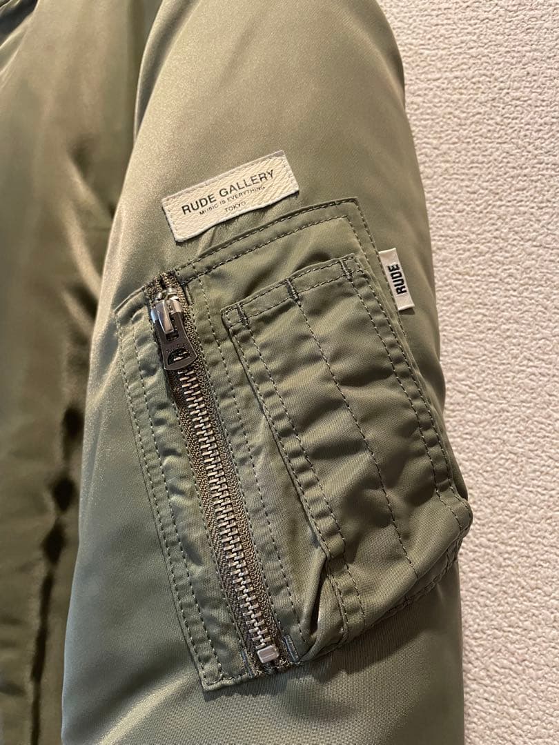 RUDE GALLERY MA-1 フライトジャケット オリーブ