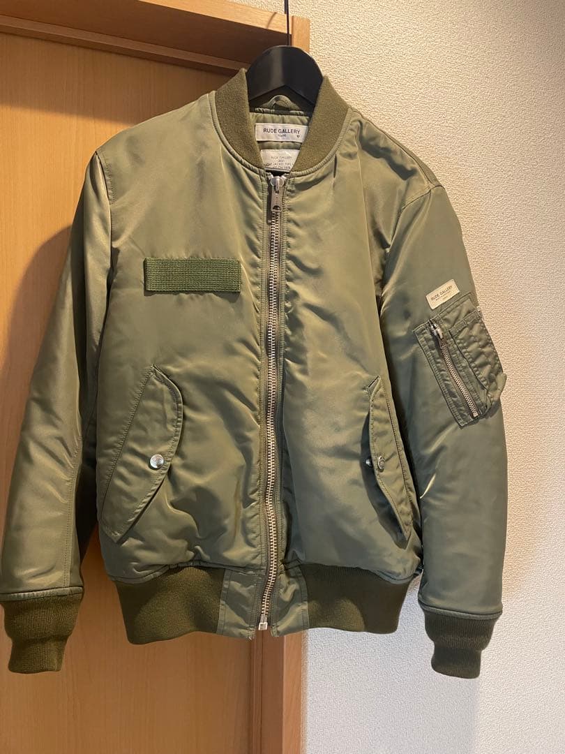 RUDE GALLERY MA-1 フライトジャケット オリーブ