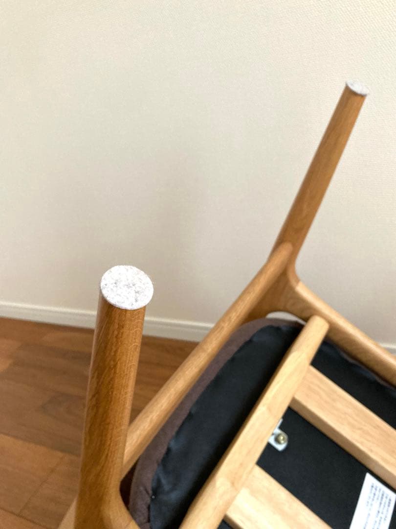 AMOCC　ダイニングチェア　ホワイトオーク無垢