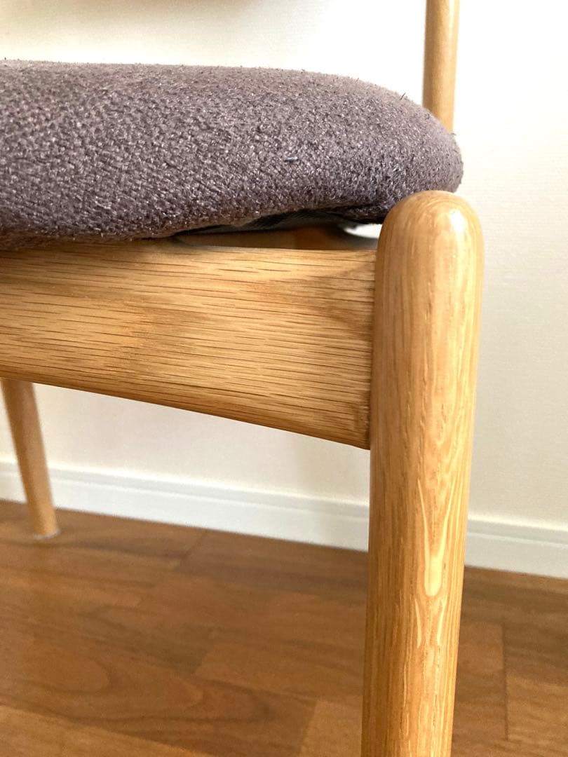 AMOCC　ダイニングチェア　ホワイトオーク無垢