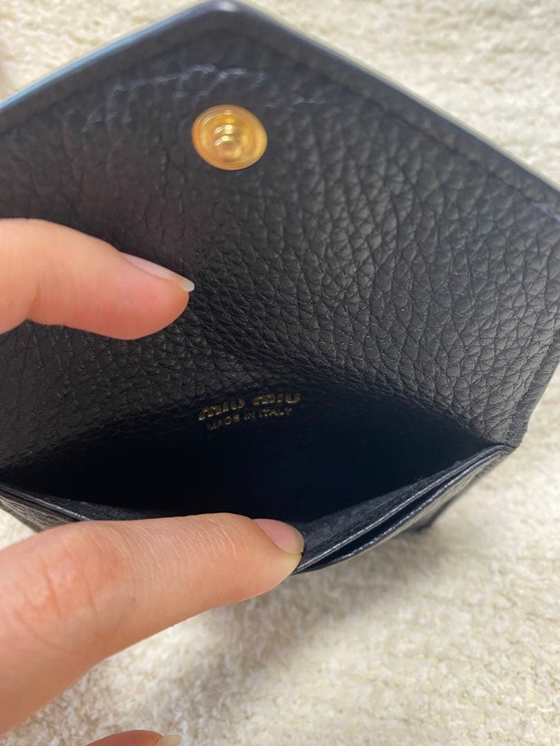 ✨MIU MIU ミュウミュウ レザー ケース／カードケース✨