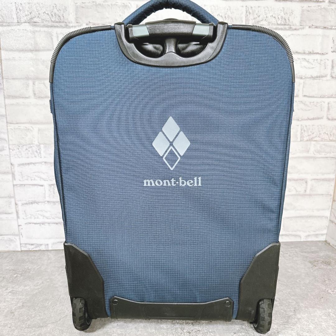 美品 モンベル ウィリーバッグ35 キャリーケース ネイビー 機内持込 廃盤