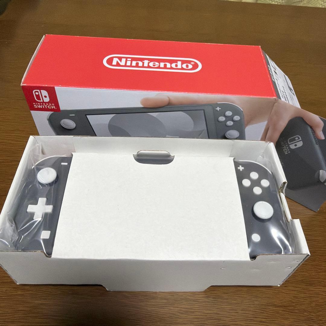 新品•未使用品◆Nintendo Switch Lite グレー