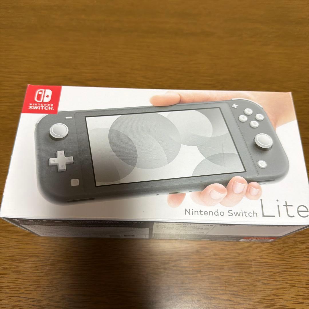 新品•未使用品◆Nintendo Switch Lite グレー