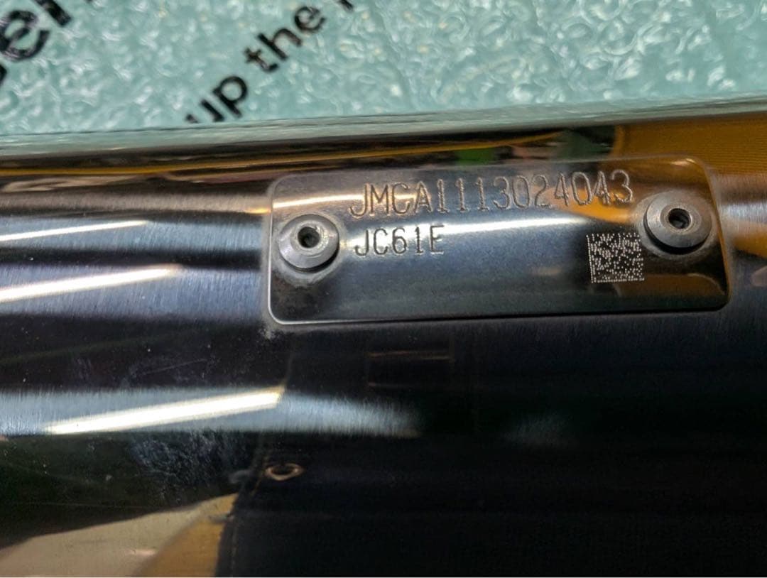 グロム125 jc61 前期　タケガワマフラー