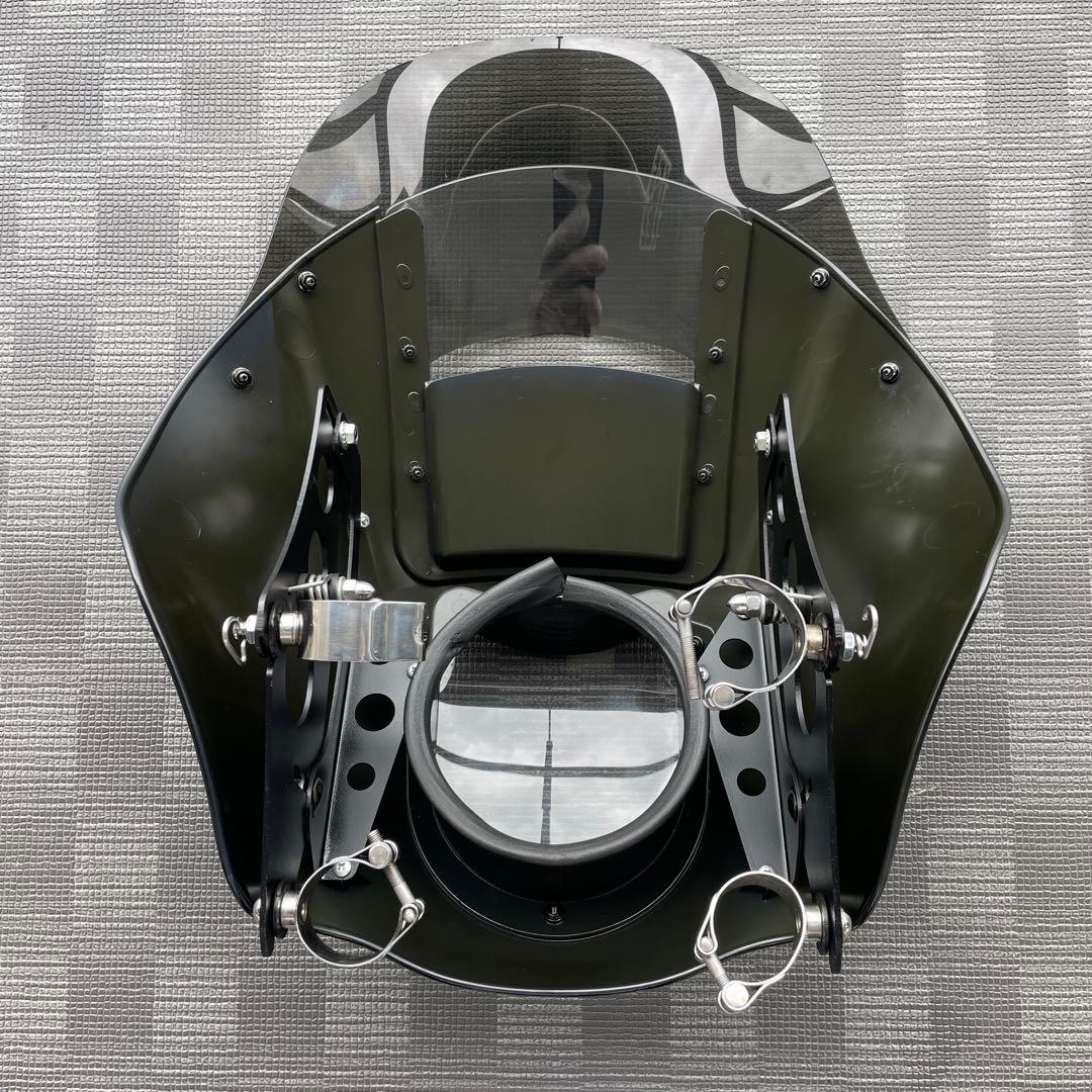 ハーレーダビッドソン 純正クォーターフェアリング 39mmフォーク用