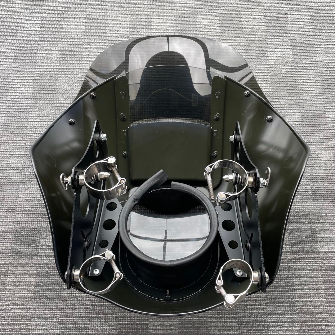 ハーレーダビッドソン 純正クォーターフェアリング 39mmフォーク用