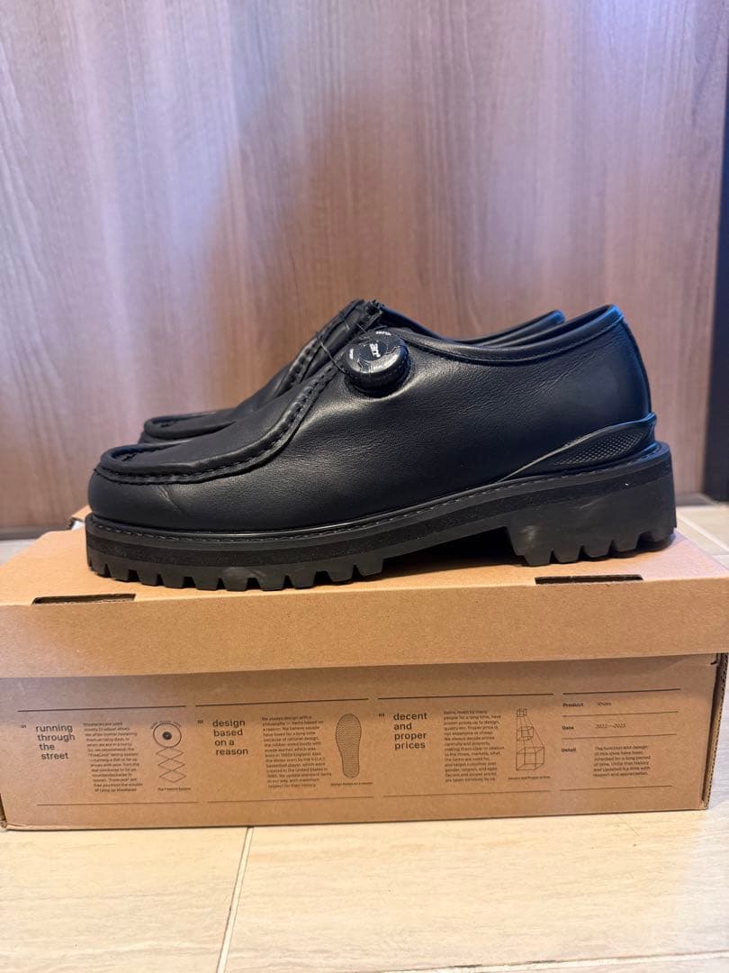 PG×Steven Alan KNOCK BLACK LEATHER チロリアン