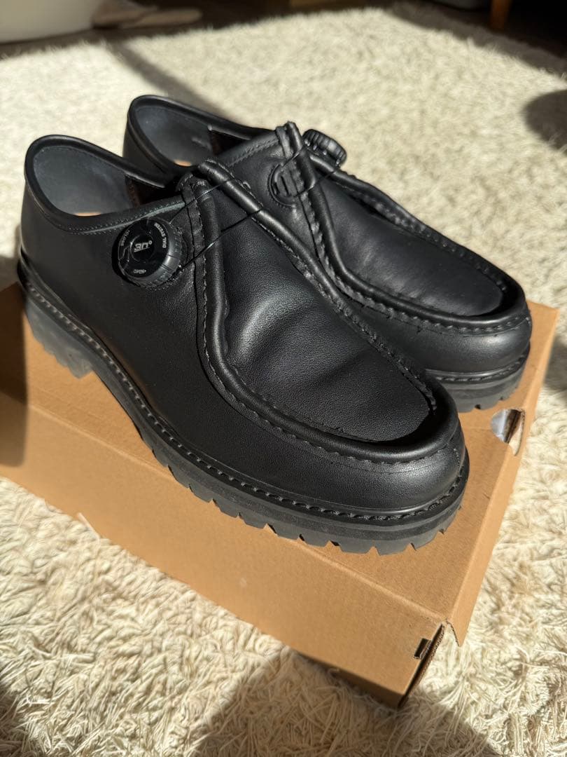 PG×Steven Alan KNOCK BLACK LEATHER チロリアン