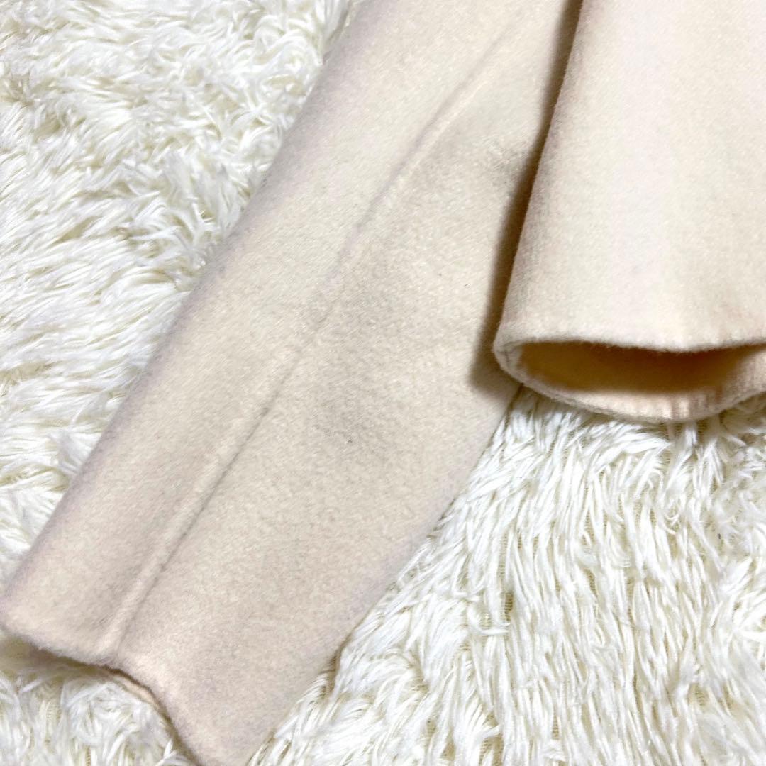 FOXEY カシミア100%Wフェイスジャケット　ショートコート　ショールカラー