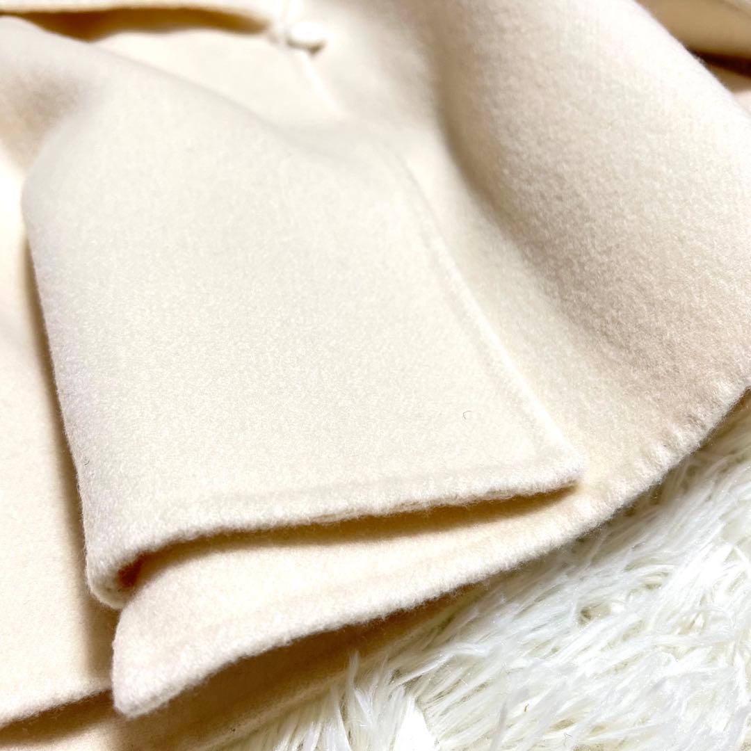 FOXEY カシミア100%Wフェイスジャケット　ショートコート　ショールカラー