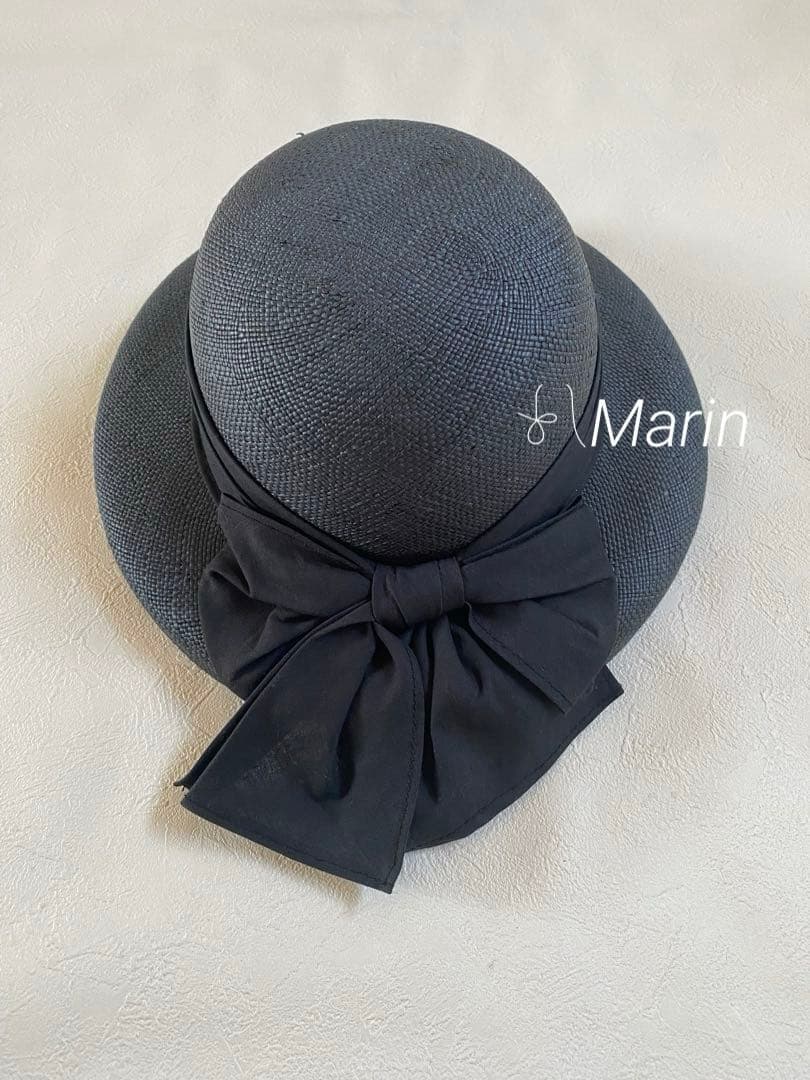 Maxim 高島屋　帽子　黒　夏用