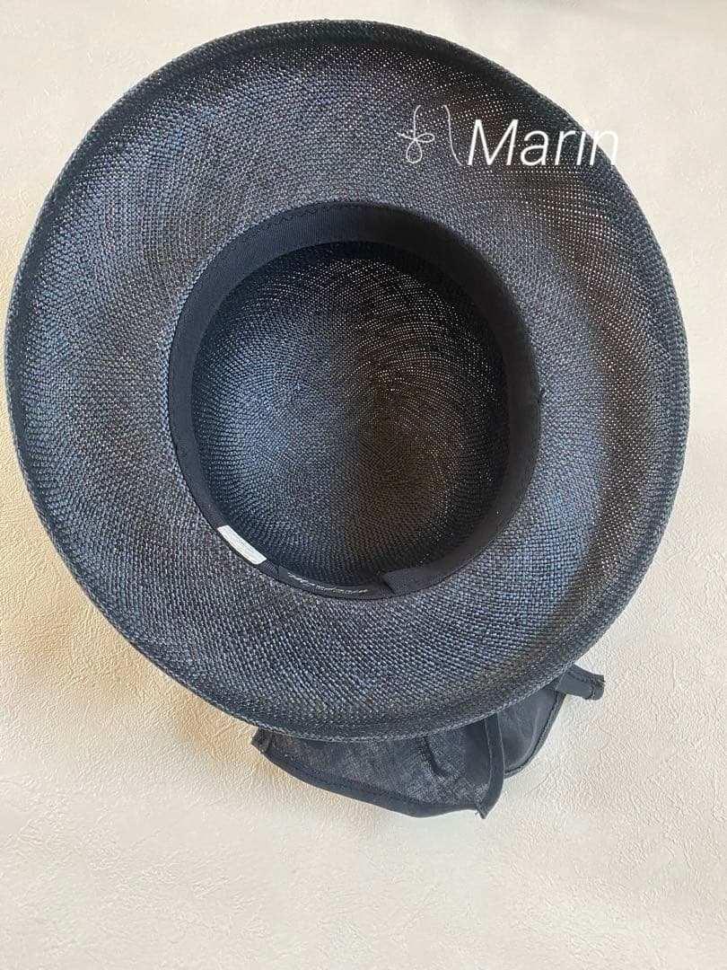 Maxim 高島屋　帽子　黒　夏用