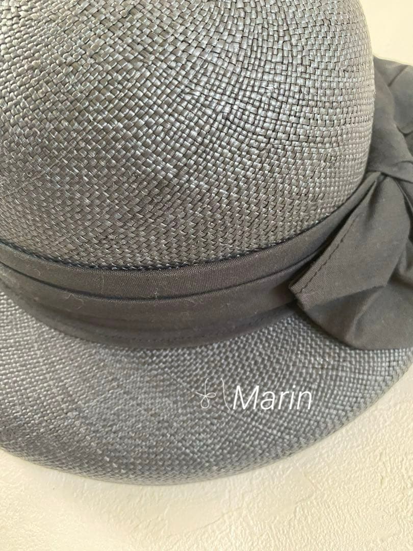 Maxim 高島屋　帽子　黒　夏用