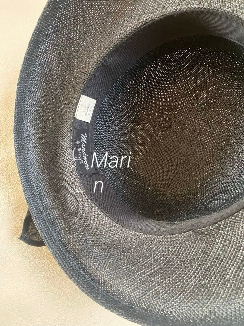 Maxim 高島屋　帽子　黒　夏用