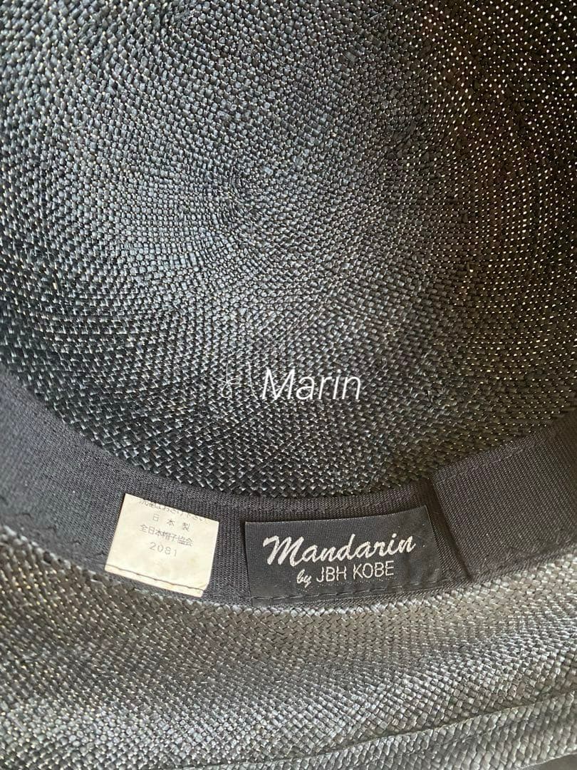 Maxim 高島屋　帽子　黒　夏用