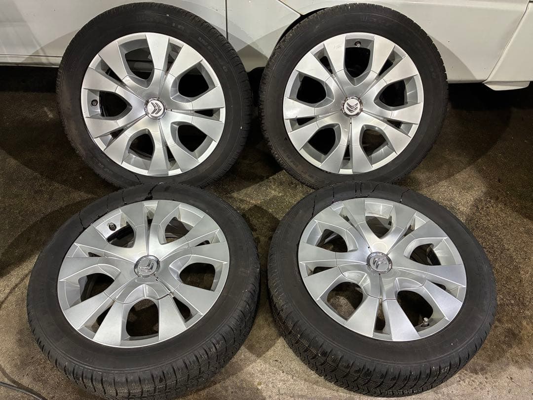 シトロエン C4 ピカソ 純正ホイール スタッドレス 215/50R17