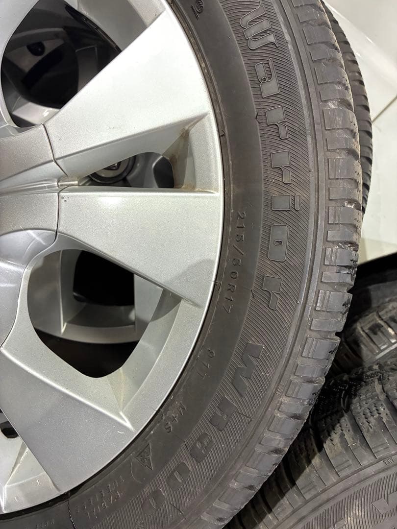 シトロエン C4 ピカソ 純正ホイール スタッドレス 215/50R17