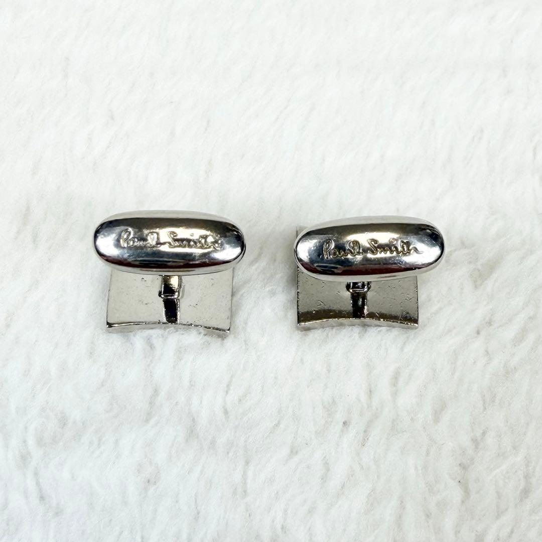 【美品】Paul Smith ポールスミス カフス シルバー マルチカラー