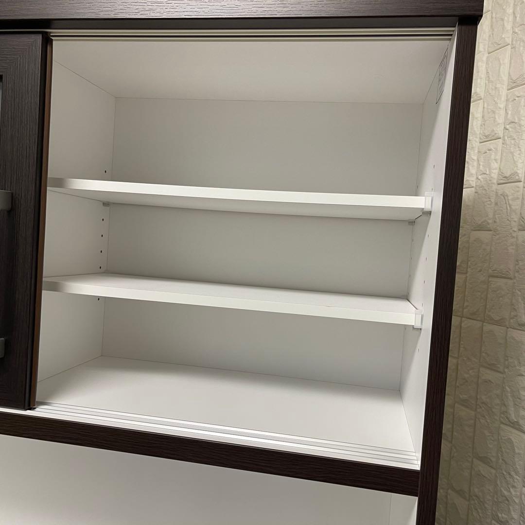 まゆママ✨ニトリ　レジューム120 ブラウン系　ソフトクローズ　美品