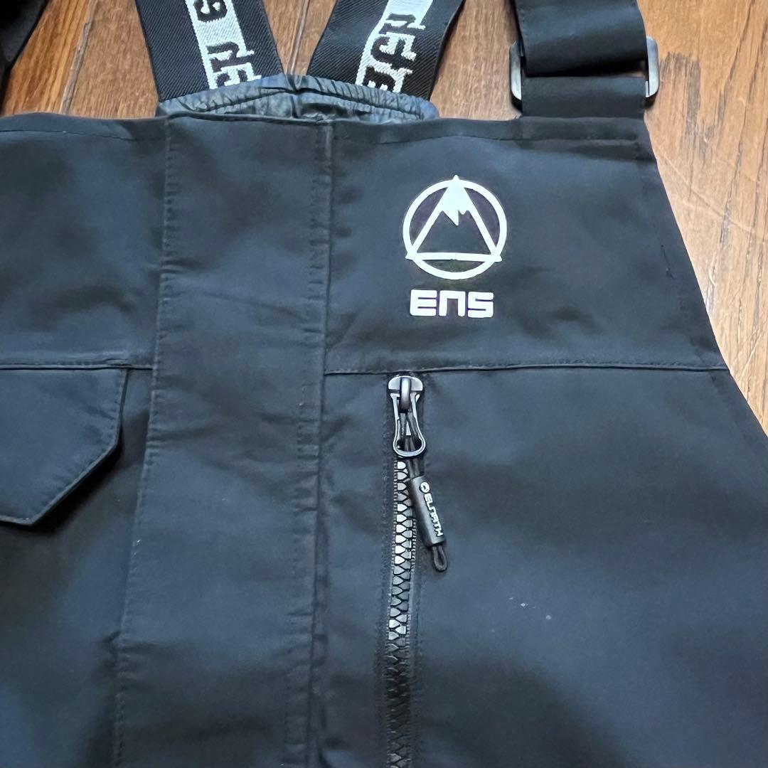 洗濯&撥水 ELNATH エレナス ビブパンツ スノーボード スノボ パンツ M