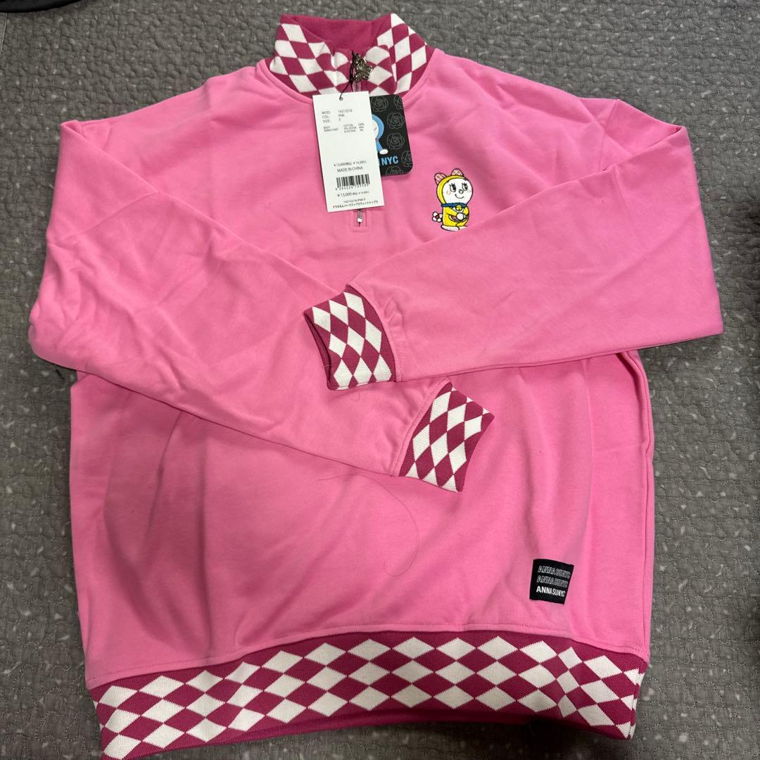 新品未使用品ANNA SUI NYC×ドラえもんコラボ　ハーフジップスウェット