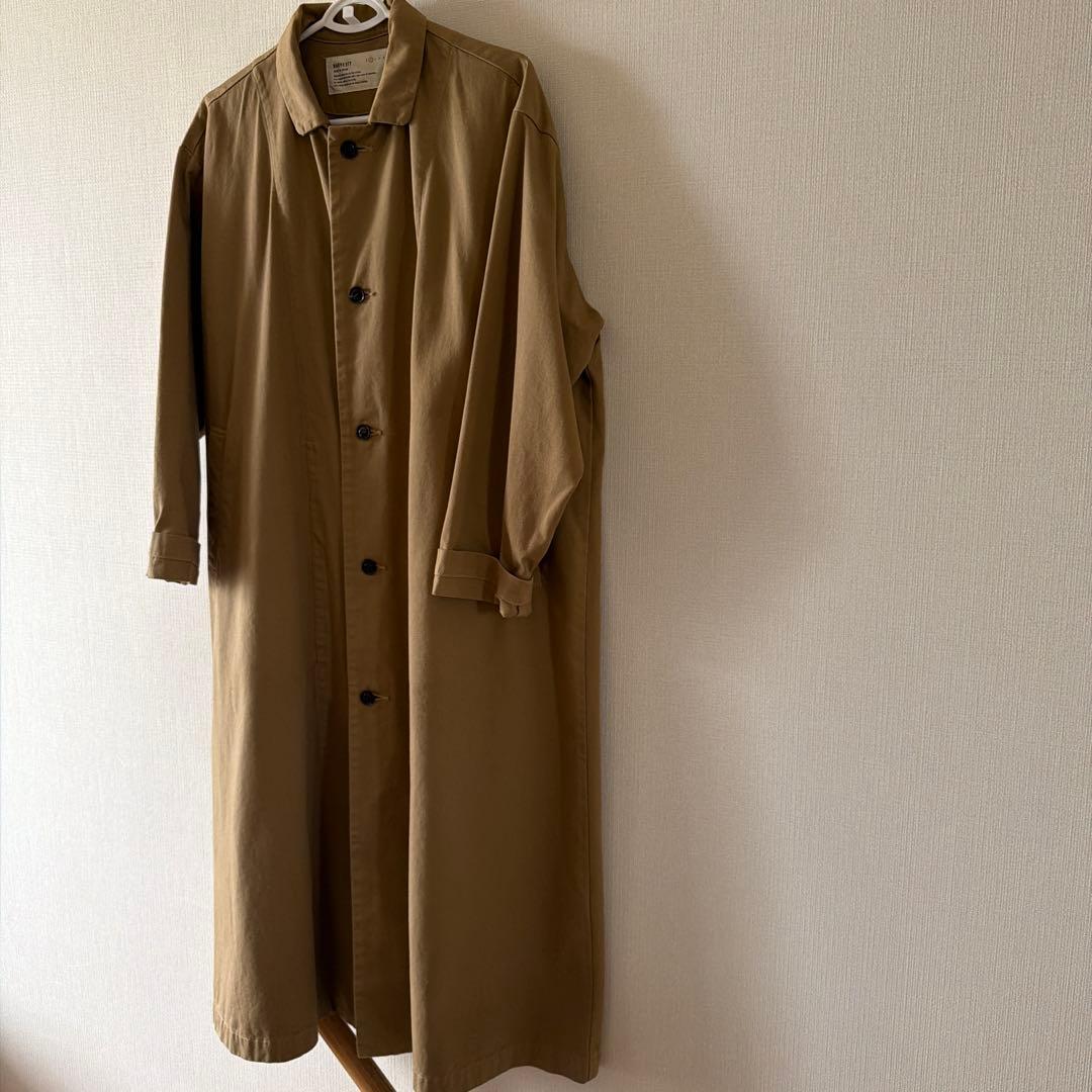 【HARVESTY】　オーバー　ステンカラーコート