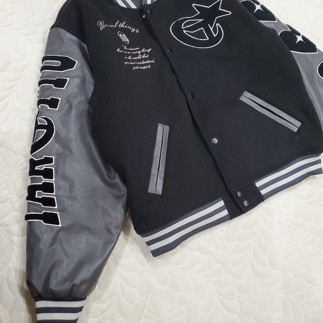 新品✨️targettoターゲットトリプルハートヴァーシティジャケット ブルゾン