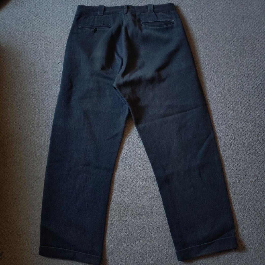 60s ウィップコード ワークパンツ 黒 ヴィンテージ USA フリスコ50s