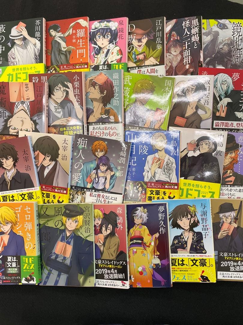 文庫本 24冊セット 文学 文豪ストレイドッグス コラボカバー