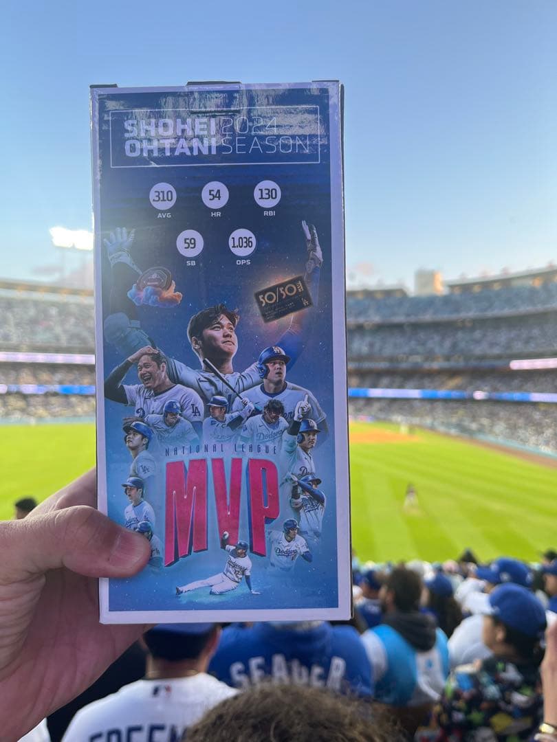 m*☆様 【未開封】大谷翔平 ボブルヘッド MVP 来場者特典 2025 ドジャ