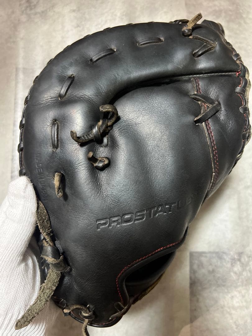 ZETT PROSTATUS 野球グローブ 右手用 黒