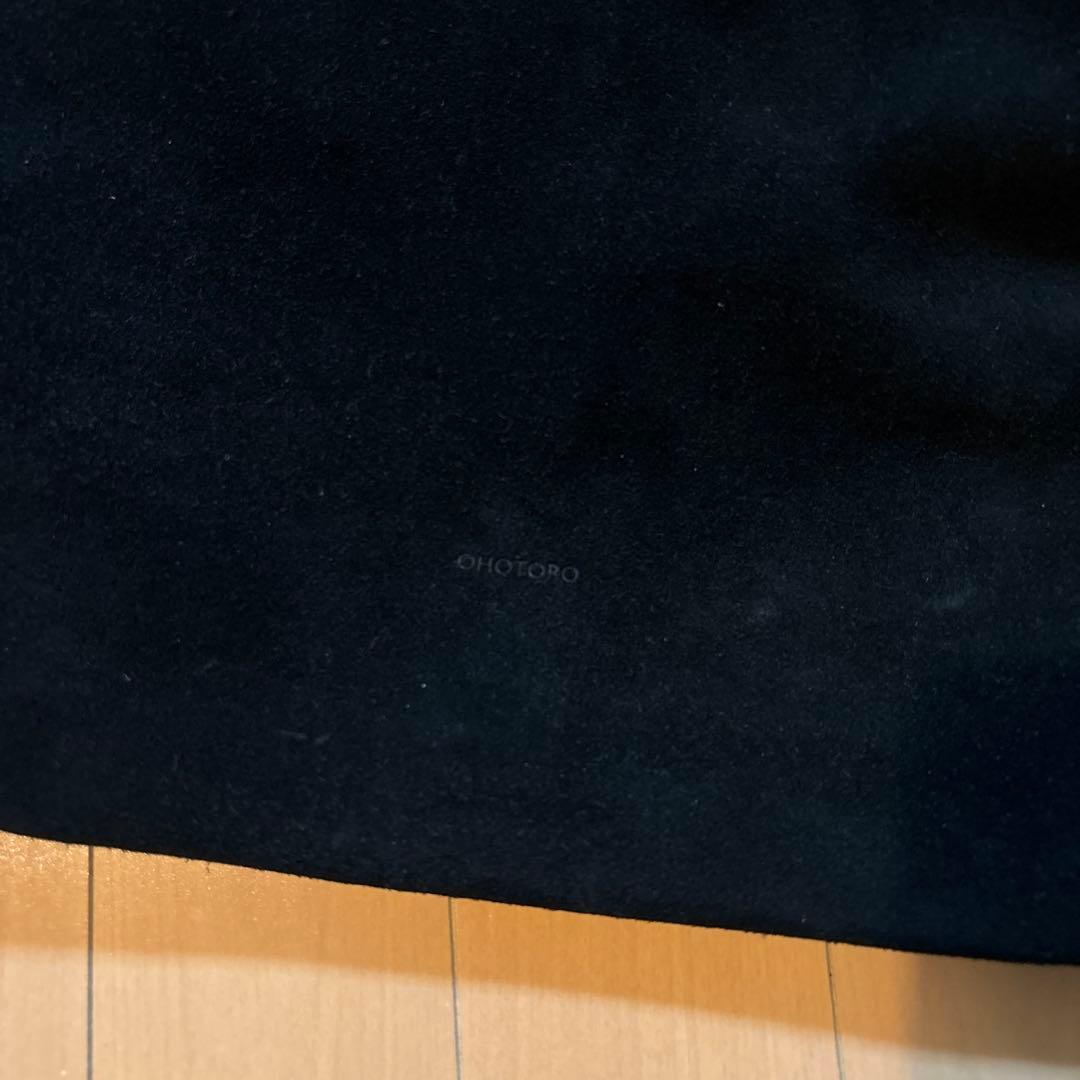 OHOTORO スエードバッグ　黒