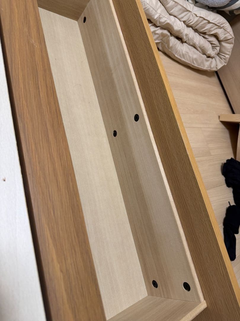 無印良品 セミダブル ベッドフレーム 引き出し付き