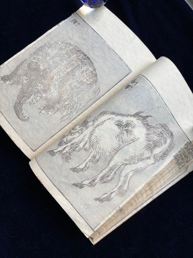 北齋漫畫 二編　全　葛飾為一遺墨、明治刷、神田神保町・原書房扱い