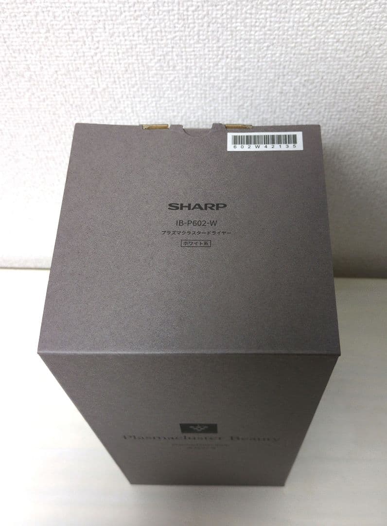 SHARP プラズマクラスター ヘアドライヤー IB-P602-W