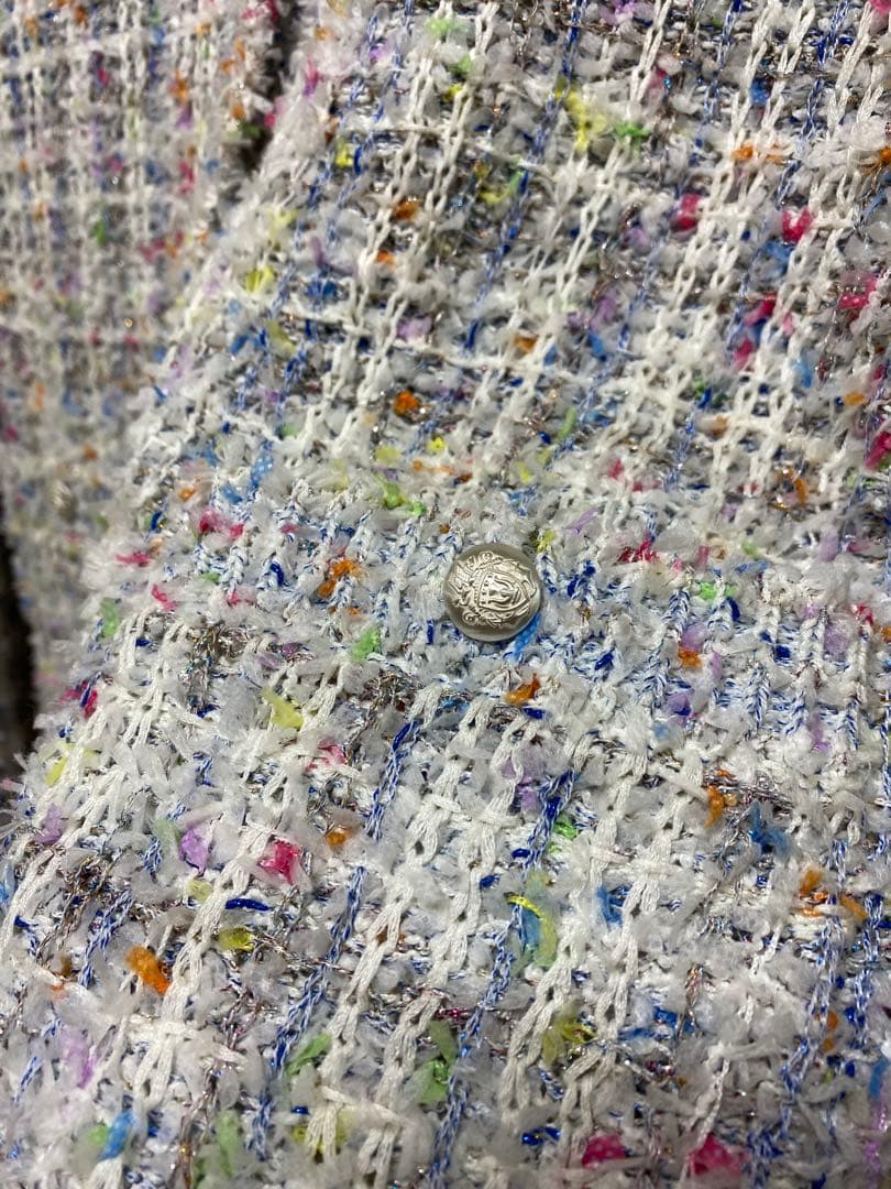 【付属品完備・極美品】アナイ マルティプルニットツイードジャケット 38