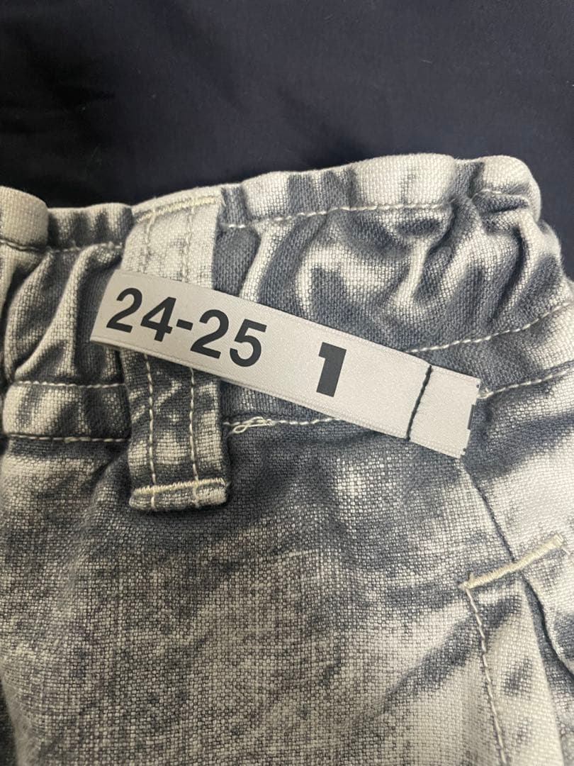 メゾンミハラヤスヒロ 24AW コットンミリタリーパンツ