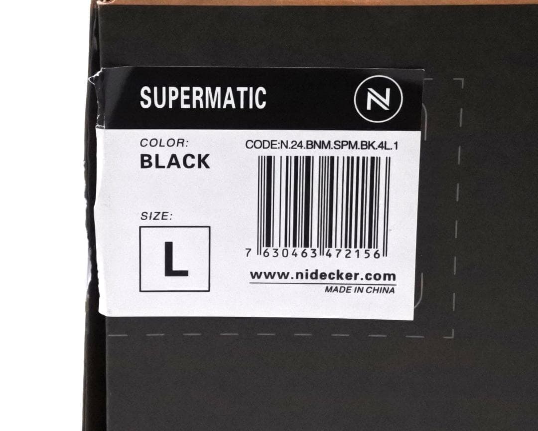 Nidecker Supermatic ビンディング Lサイズ ブラック