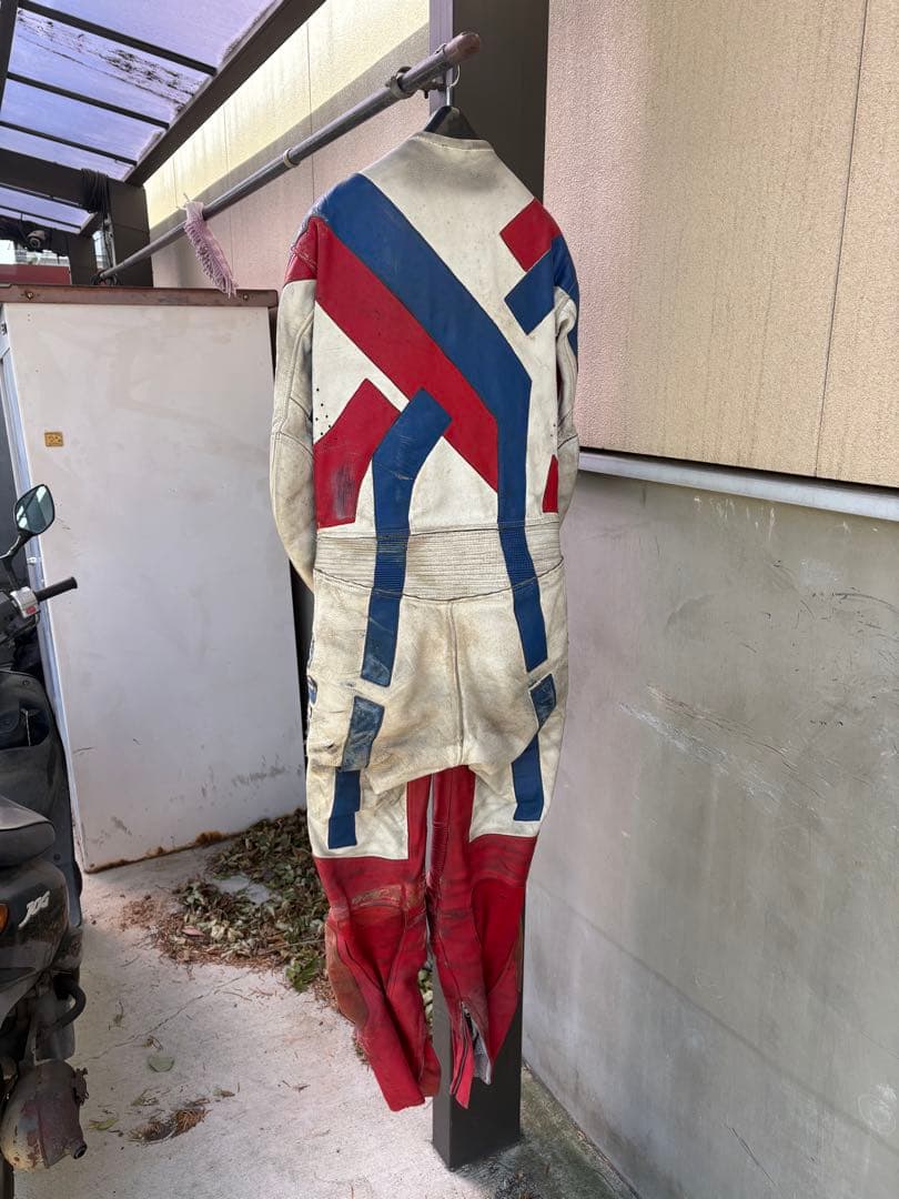 PLICANA レース用革ツナギ Lサイズ