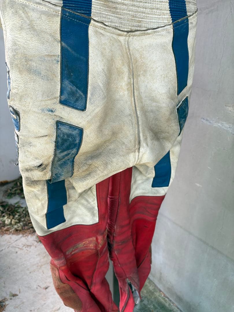 PLICANA レース用革ツナギ Lサイズ